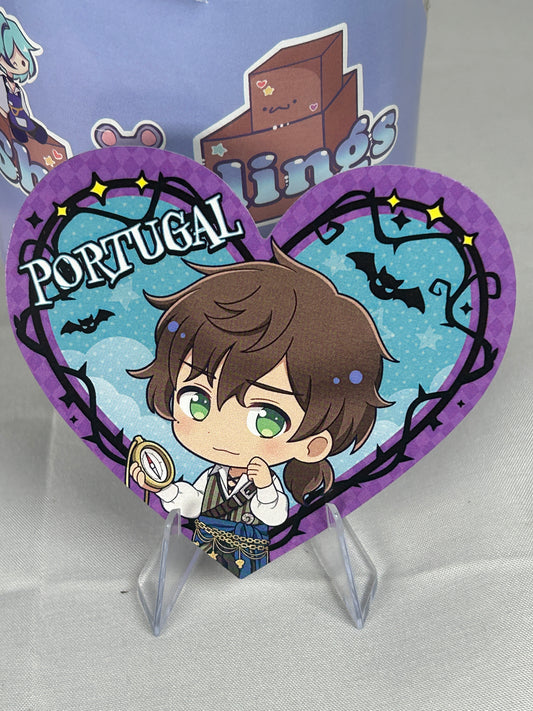 Portugal Halloween Party Heart Display Paper Hetalia World Stars