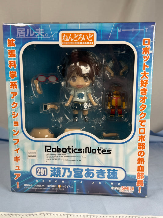 Senomiya Akiho Tanegashimachine-3 Nendoroid Figure 291 Robotics;Notes 2013