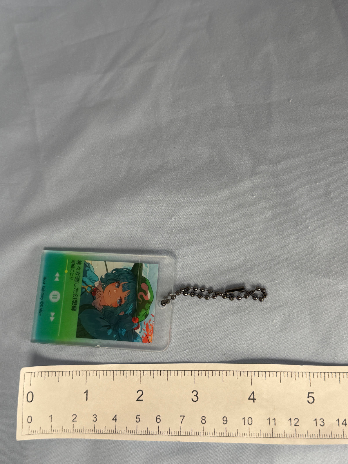 Nitori Kawashiro Music Player Acrylic Keychain Touhou Project LEC