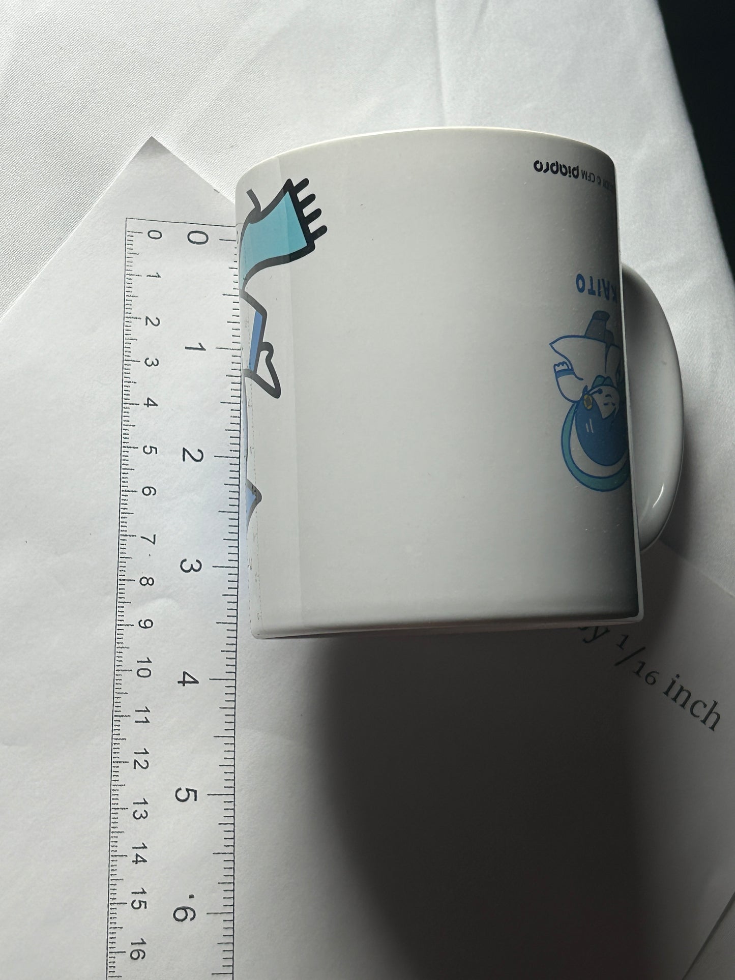 Kaito Ceramic Mug Vocaloid arma bianca Piapro