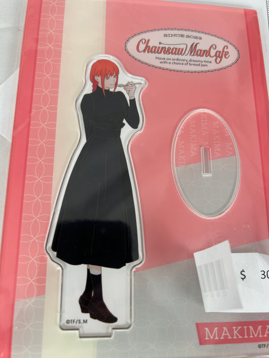 Makima Chainsaw Man Café Acrylic Stand 2023