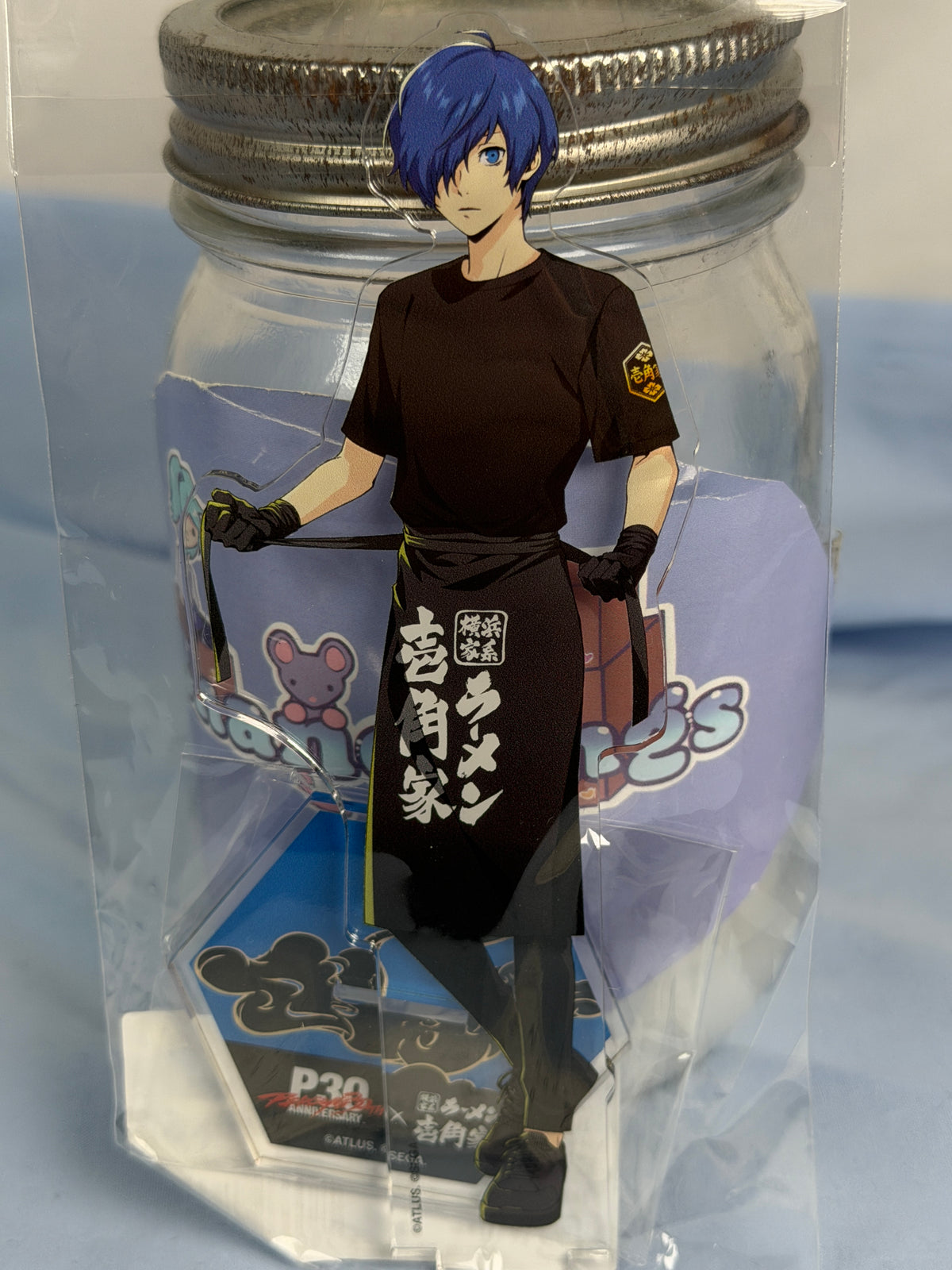 Makoto Yuki Ramen Acrylic Stand Persona 3 Reload Ichikakuya Collaboration