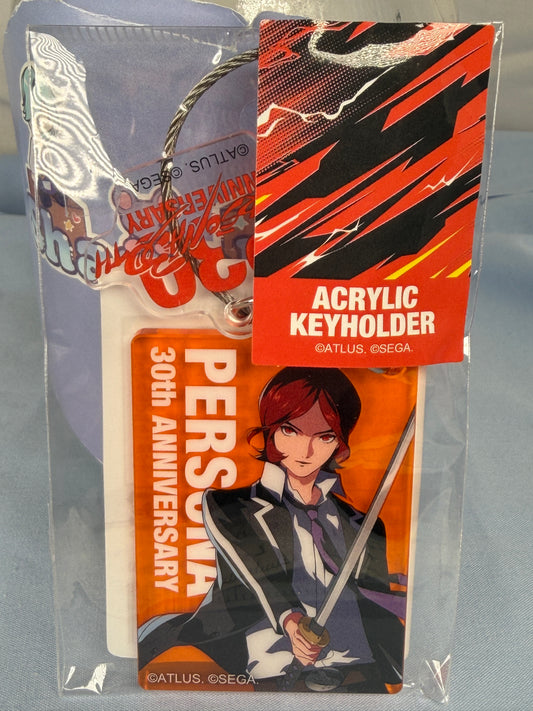 Tatsuya Suou Acrylic Keychain Persona 2 Innocent Sin 30th Anniversary KV