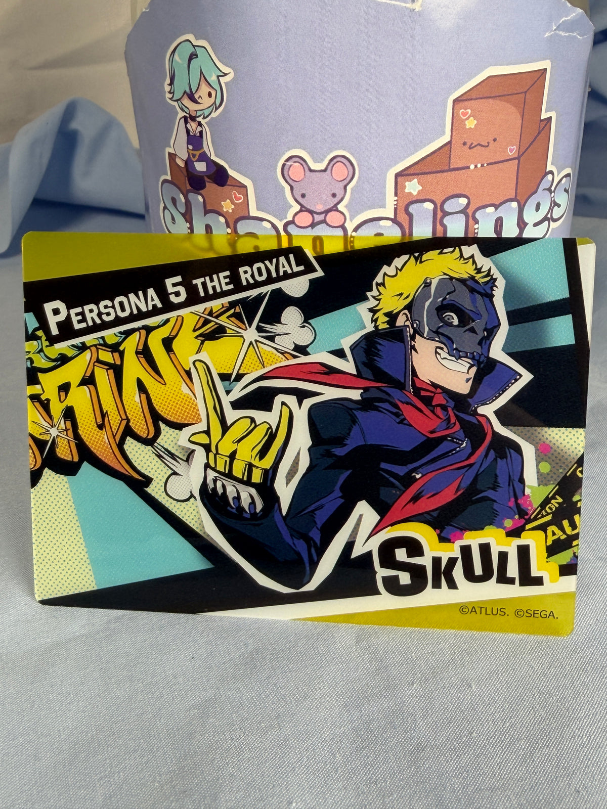 Ryuji Sakamoto Skull All Out Attack Collection Card Persona 5 Royal