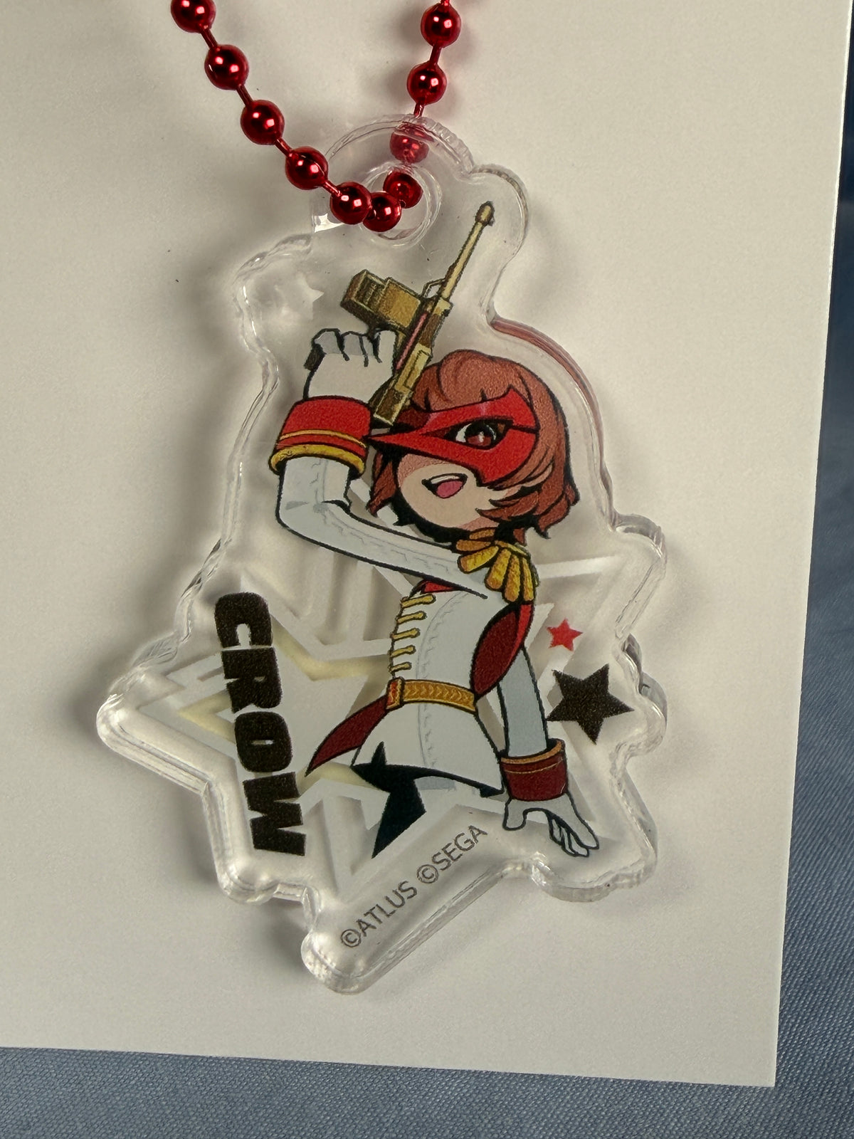Goro Akechi Crow Acrylic Keychain Persona 5 Tactica