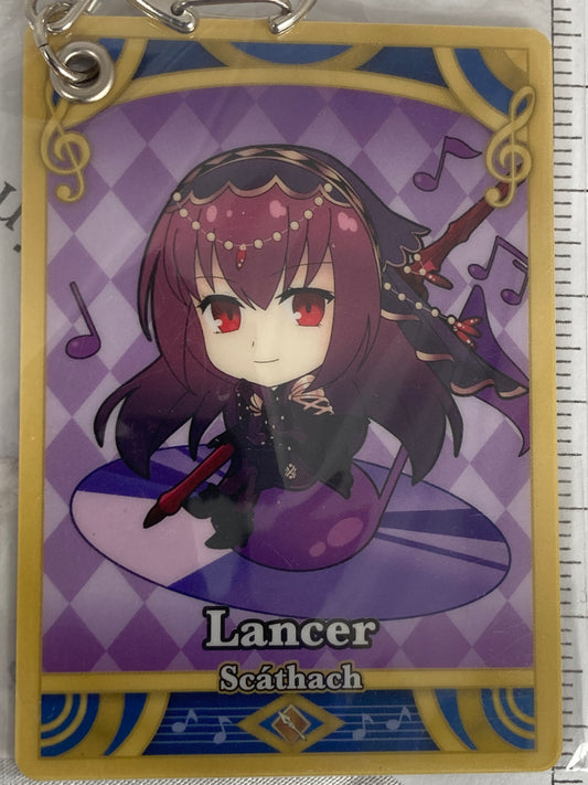 Scathach Lancer Card Sleeve Keychain Fate Grand Order
