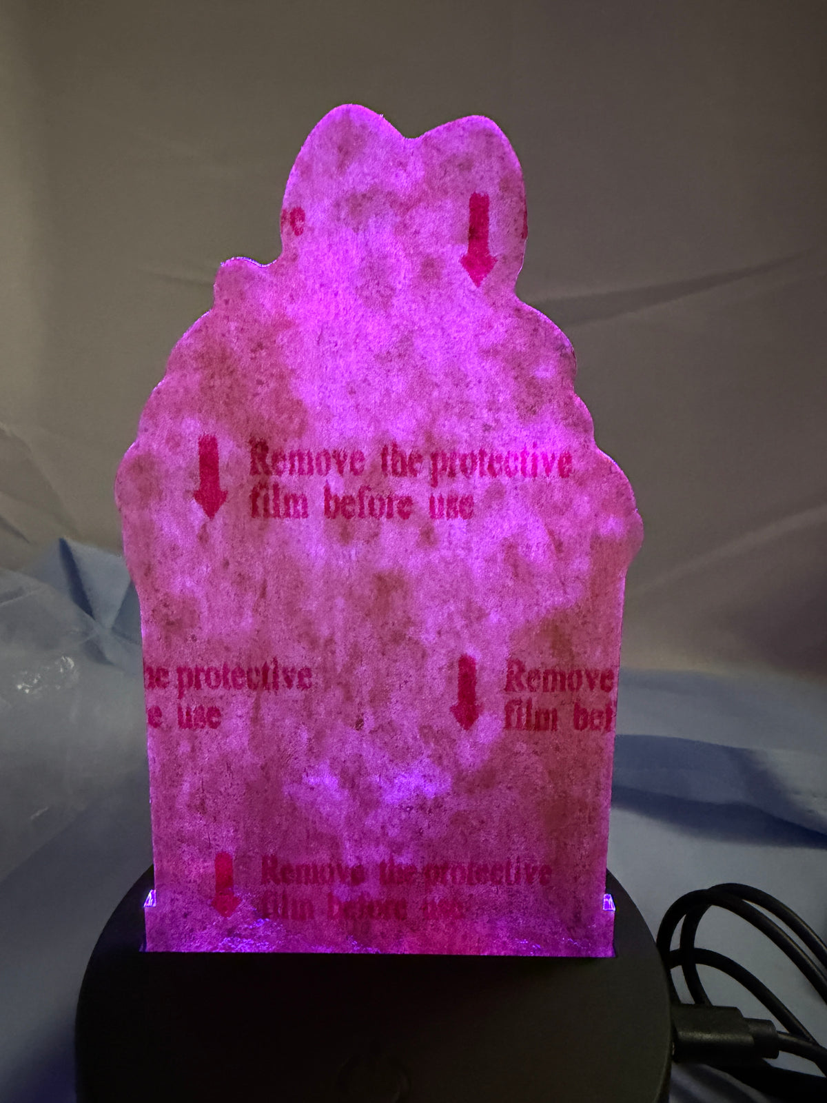 Retro Kimono KAngel LED Acrylic Glow Stand Needy Streamer Overload