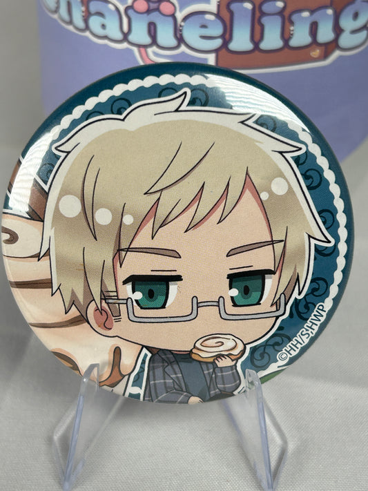 Sweden yummy! Button Can Badge Hetalia World Stars Vol 2