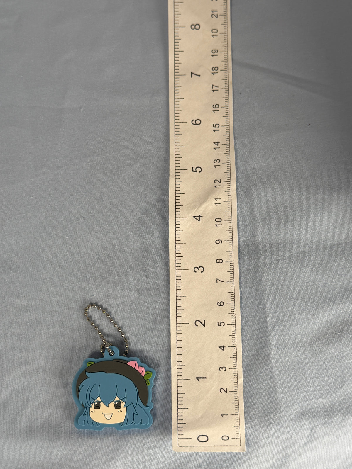 Tenshi Hinanawi Take it Easy! Rubber Keychain Vol 2 NIC Touhou Project