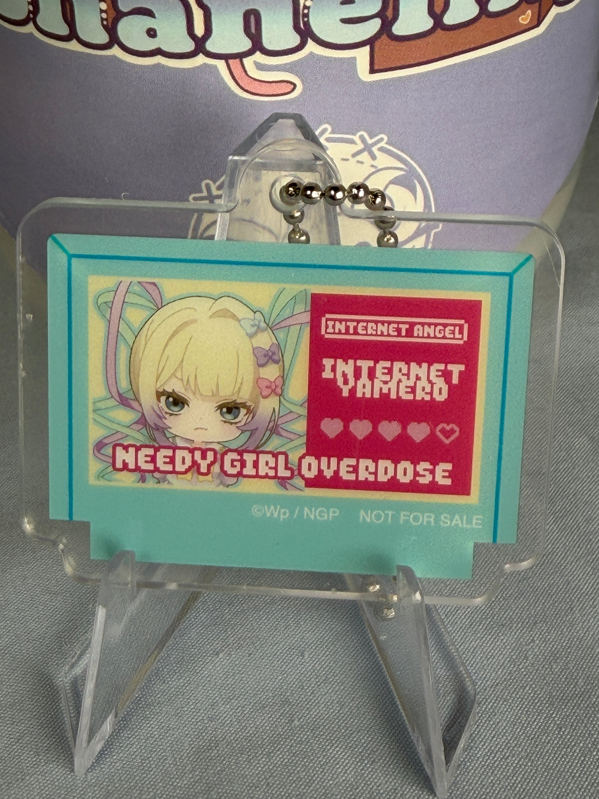 KAngel Videogame Acrylic Keychain Needy Streamer Overload