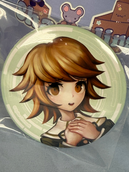 Chihiro Fujisaki Can Badge Danganronpa 1 Reload Vol 2