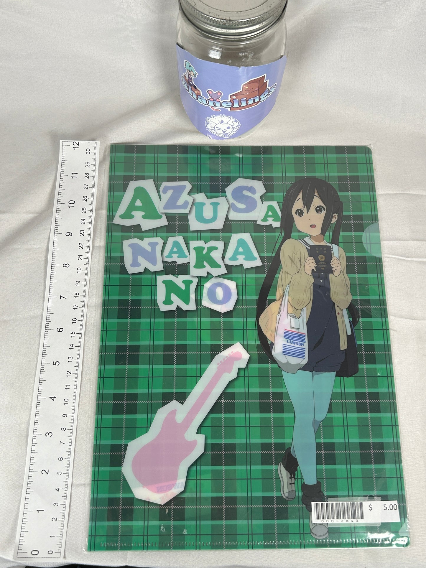 Azusa Nakano Lawson Clear File K-On
