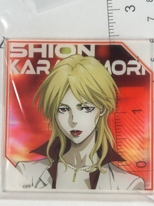 Shion Karanomori Acrylic Coaster Daiso Psycho Pass Providence