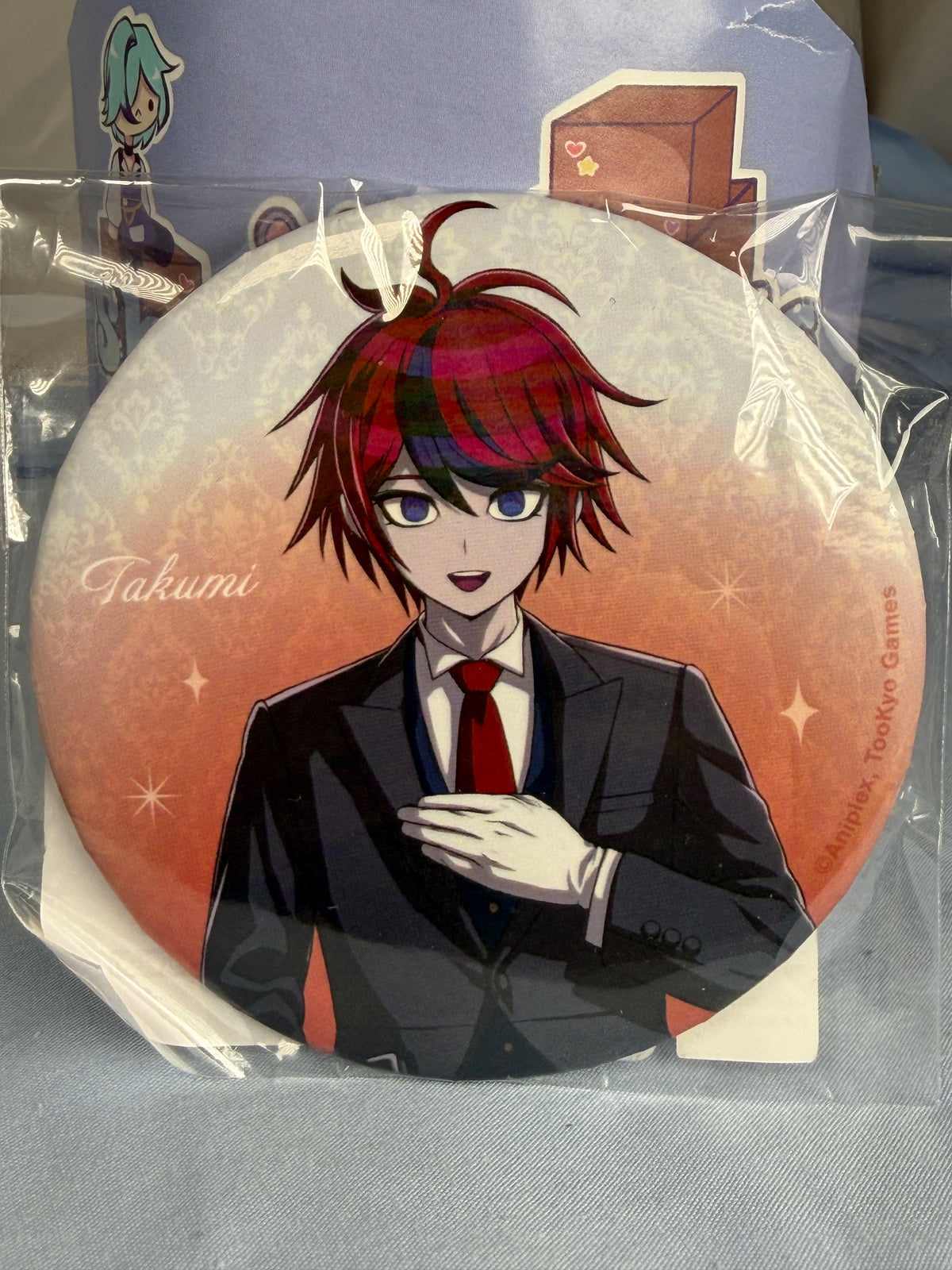 Takumi Sumino Butler Medium Can Badge Pin The Hundred