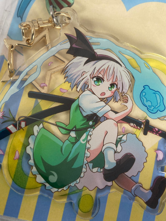 Youmu Konpaku Star Acrylic Keychain Touhou Project mydoo