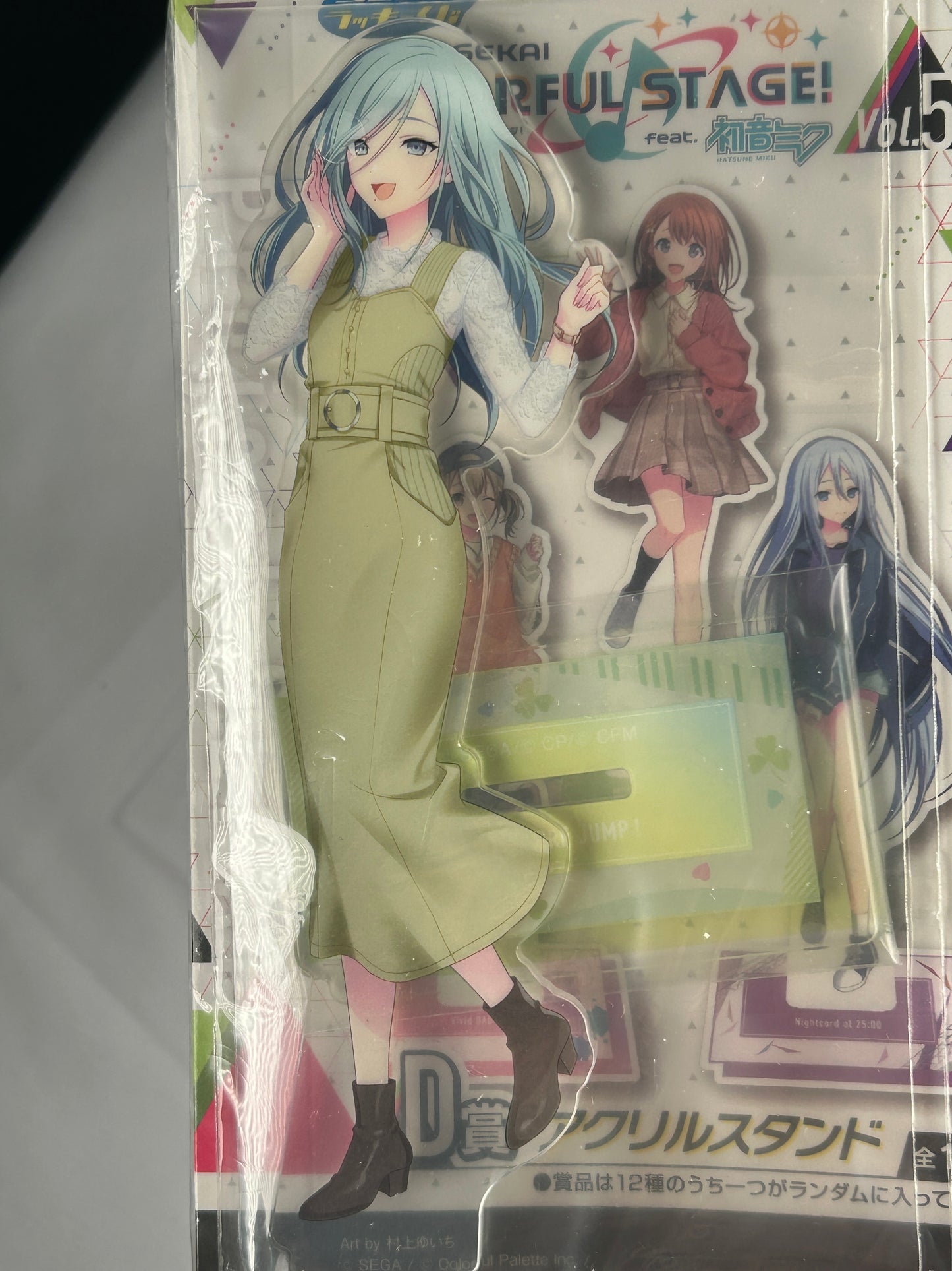 Hinomori Shizuku Acrylic Stand Project Sekai Coloful Stage! Hatsune Miku SEGA