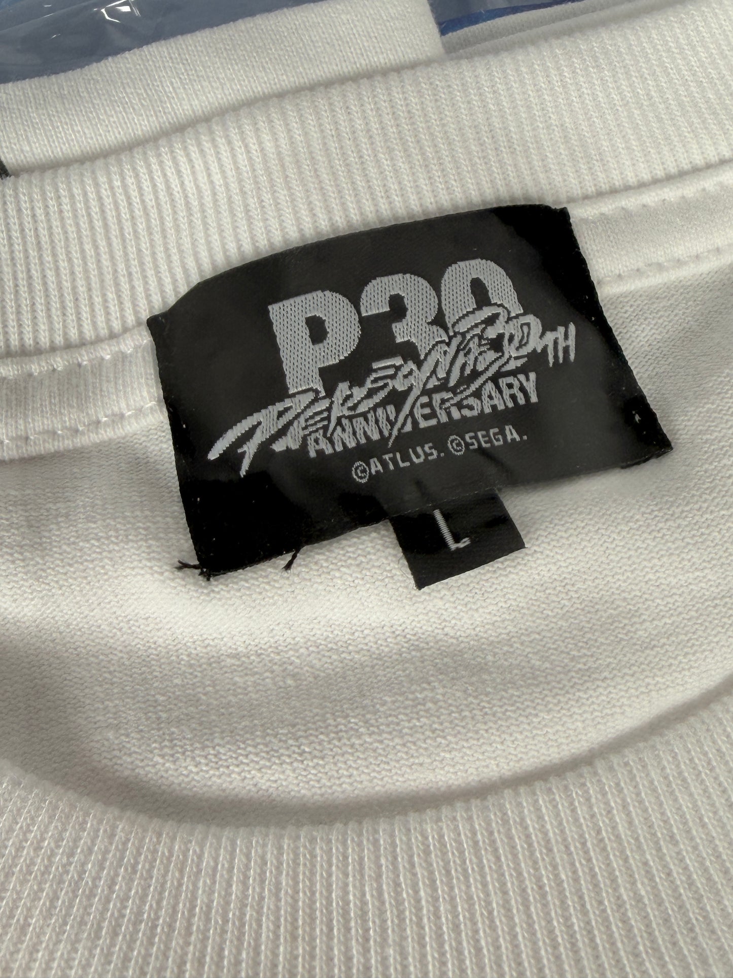 Persona 30th Anniversary T Shirt Japan Large Size
