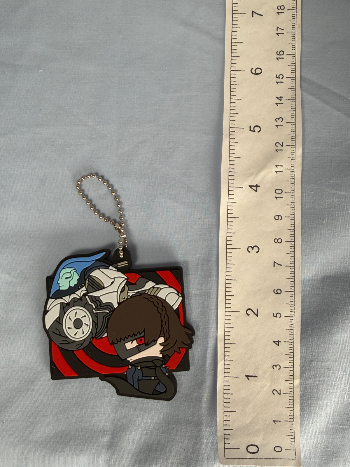 Makoto Niijima Queen Rubber Capsule Mascot Keychain Persona 5 The Royal