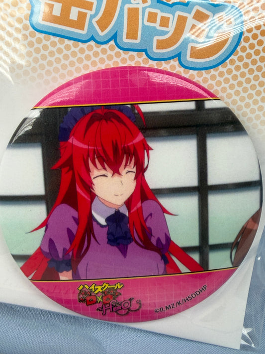 Rias Gremory Smiling Button Badge High School DxD HERO eeo Lottery