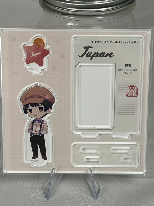 Japan Suspenders Style Acrylic Stand Hetalia World Stars
