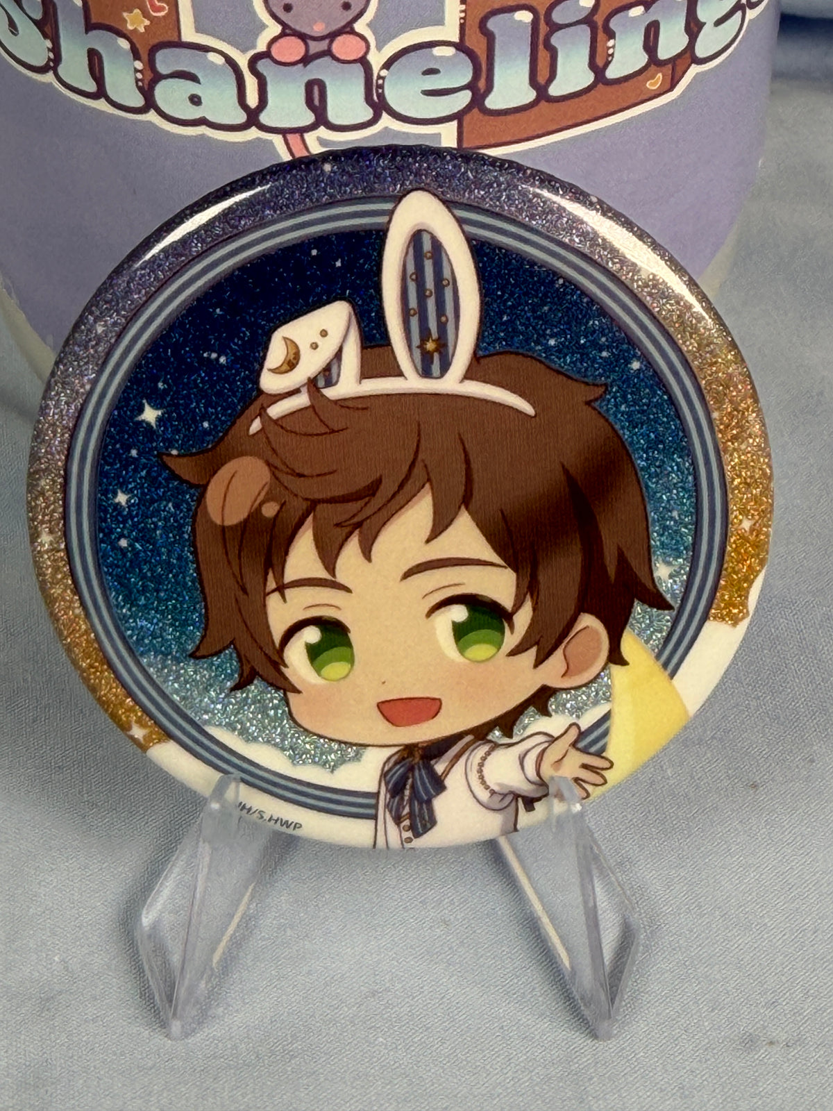 Spain Bunny Moon Pin Badge Hetalia World Stars Amo Café 2026