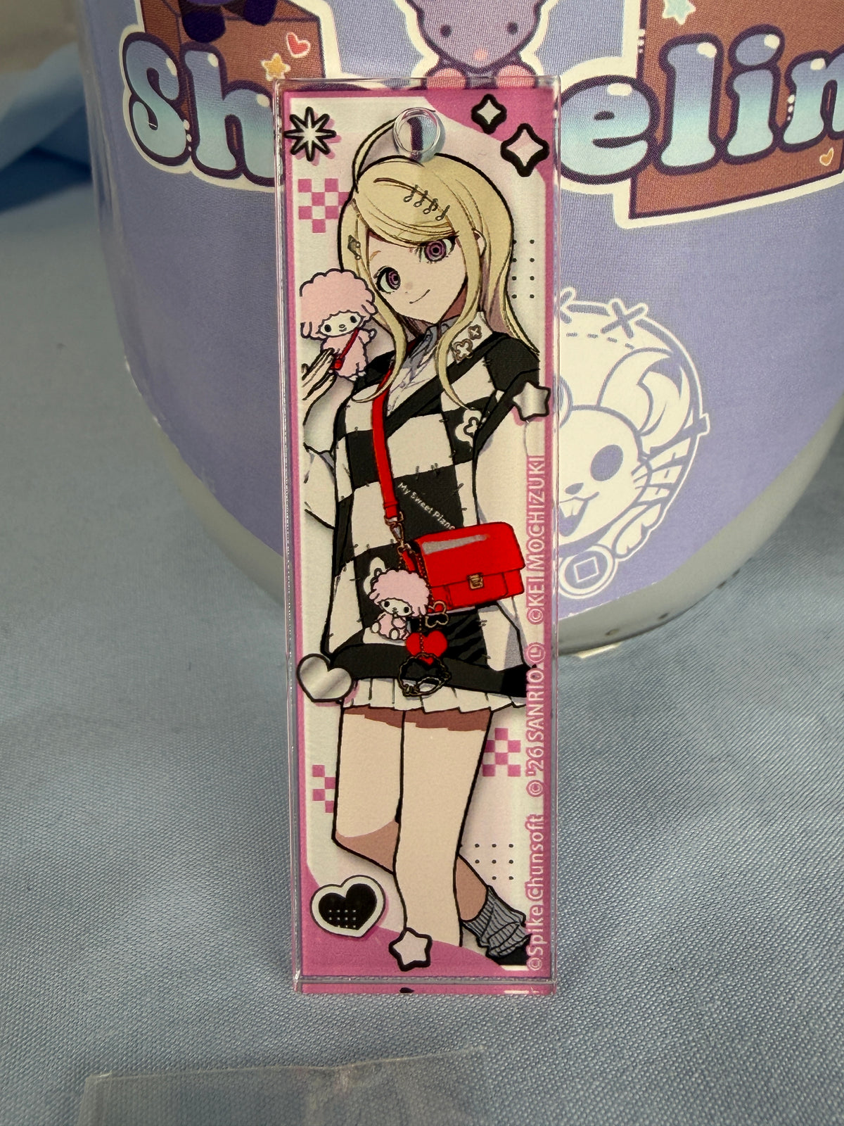 Kaede Akamatsu My Sweet Piano Acrylic Keychain Danganronpa V3 x Sanrio Vol 2