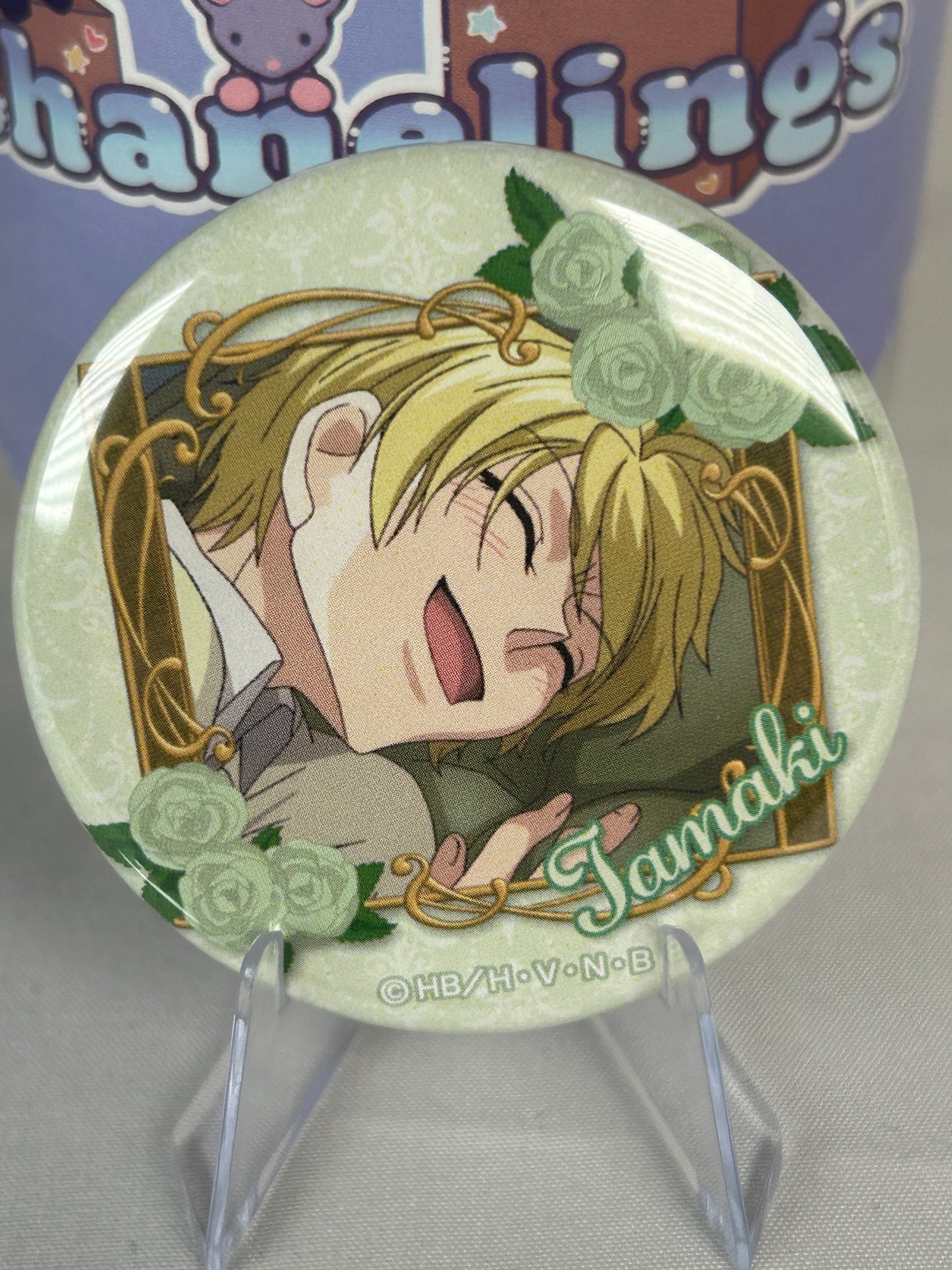 Tamaki Suou Happy Badge Button Ouran Highschool Host Club 20th Anniversary