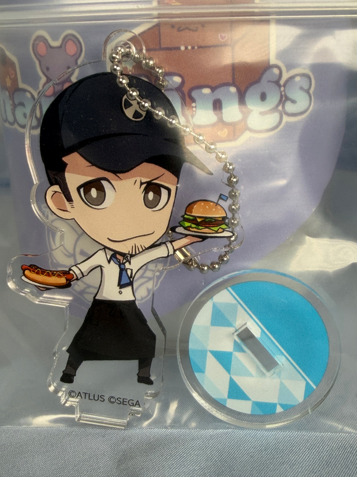 Junpei Iori Acrylic Keychain Stand Persona 25th Anniversary Café
