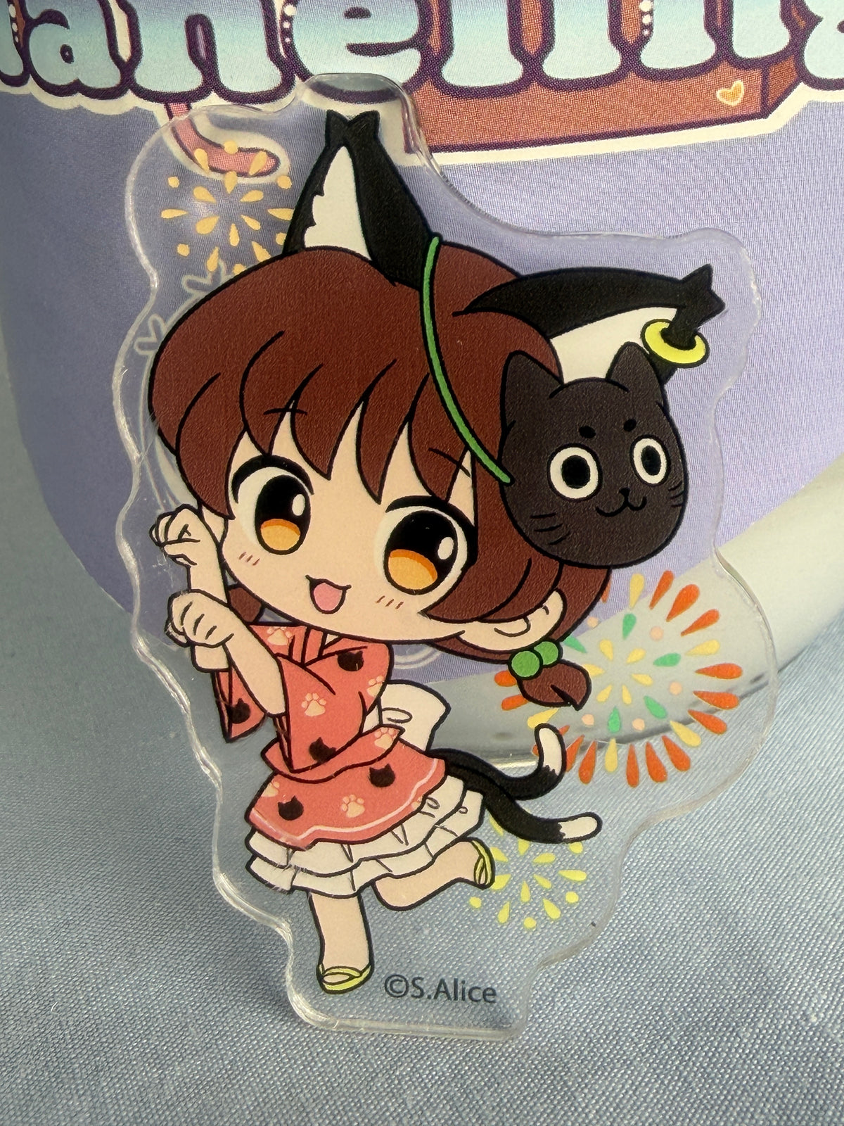 Chen Summer Festival Acrylic Sticker Touhou Project LEC