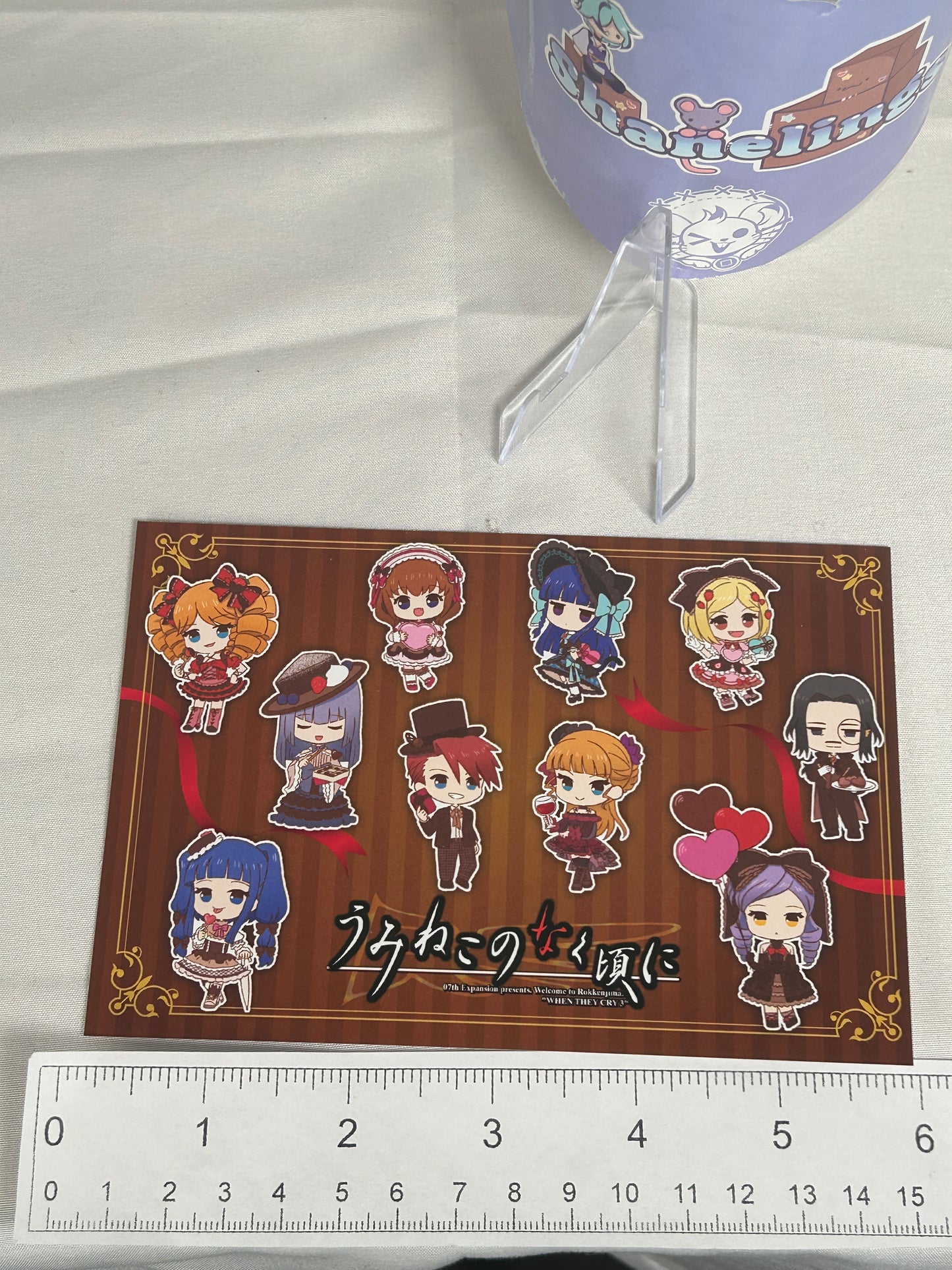 Umineko Chibi Cast Dolche Postcard Umineko When They Cry A3