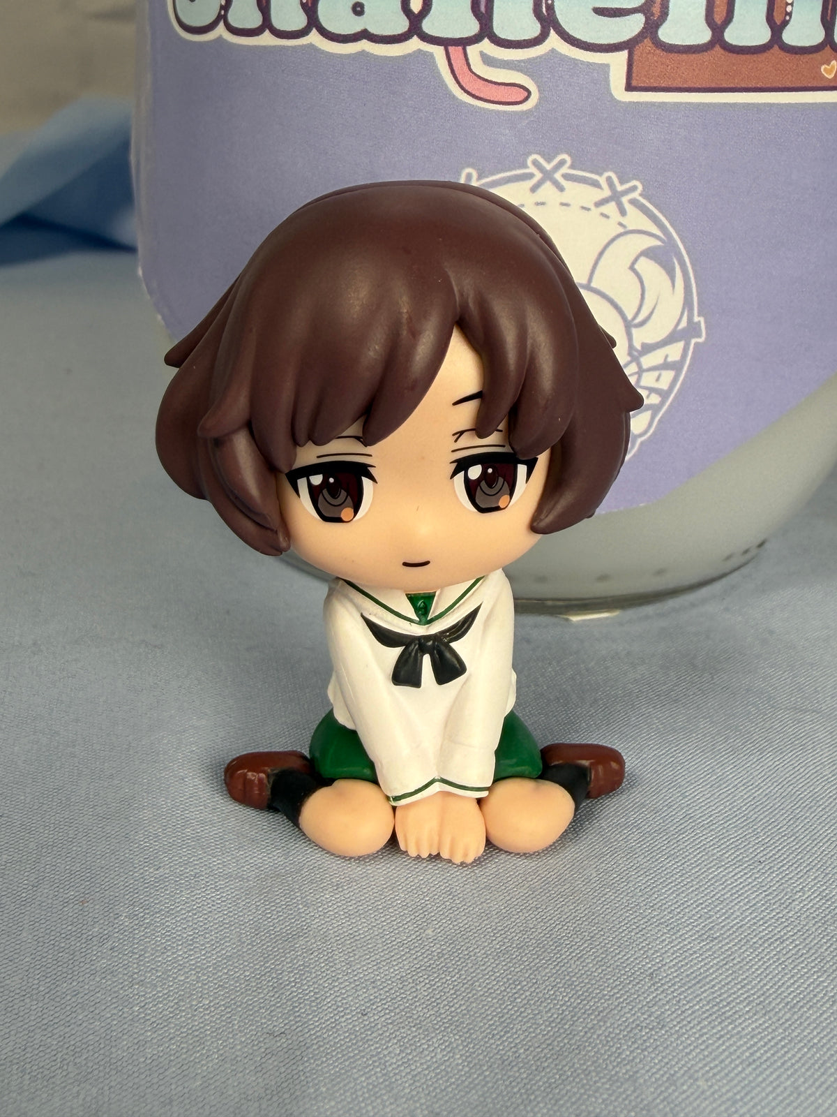 Yukari Akiyama Mini Figure Machiboke Gachapon Girls und Panzer