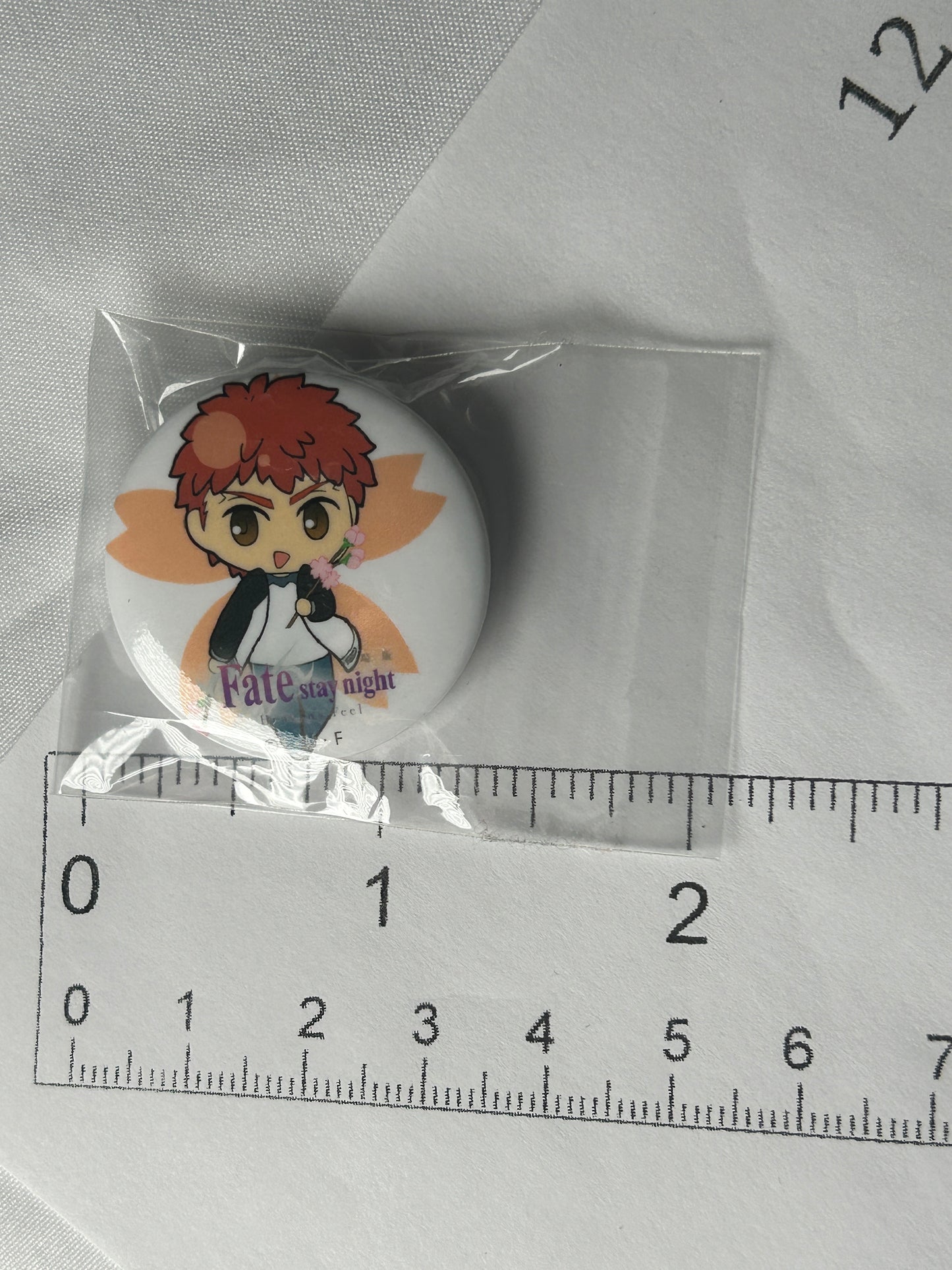 Emiya Shirou Can Badge 3rd Anniversary Fate Grand Order FES 2018