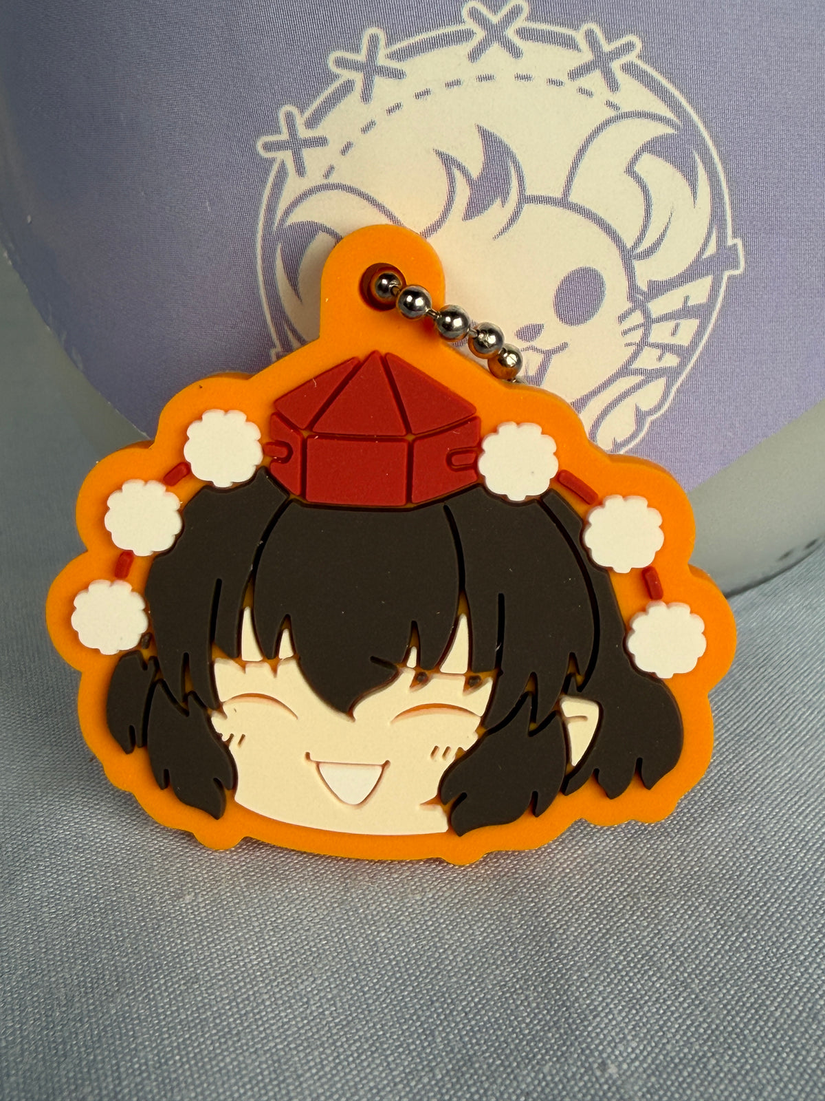 Aya Shameimaru Take it Easy! Rubber Keychain Vol 2 NIC Touhou Project