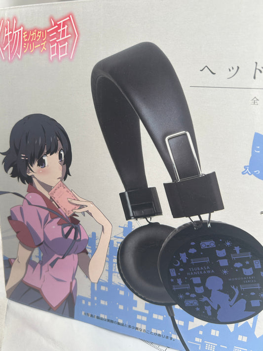 Tsubasa Hanekawa Over Ear Headphones Monogatari Series