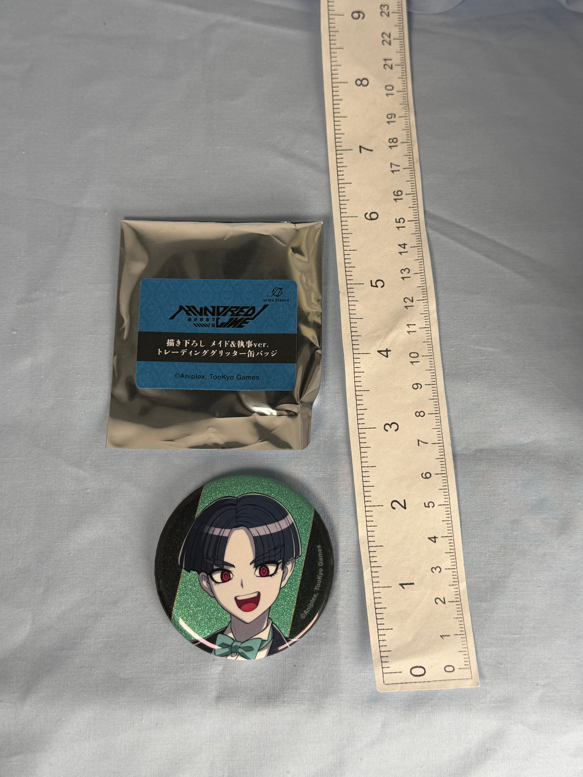 Gaku Maruko Butler Can Badge Pin The Hundred Line Arma Bianca