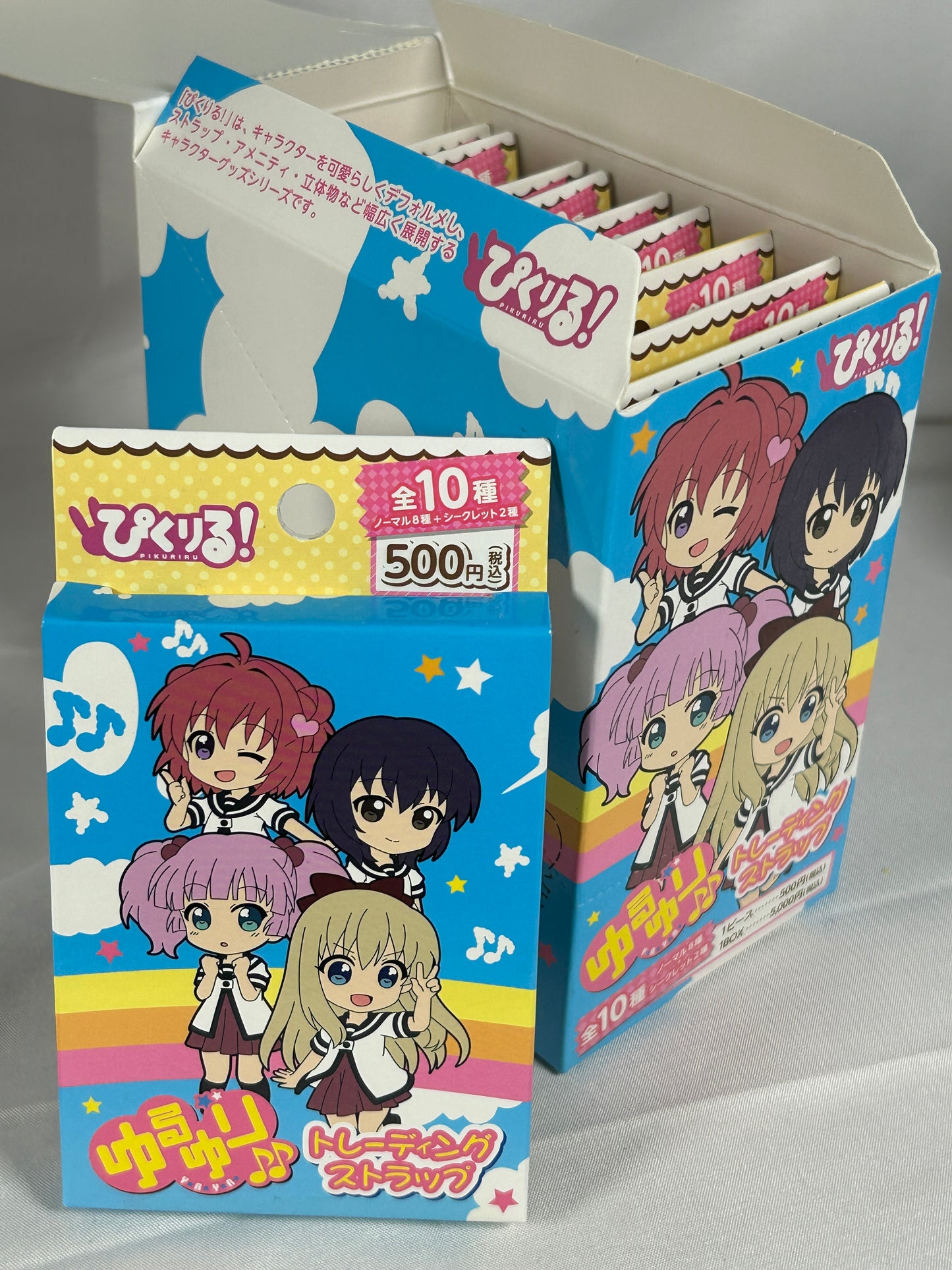 Unopened Yuru Yuri Trading Keychain Strap 2012 Hobby Stock 1 Individual Inner Pack
