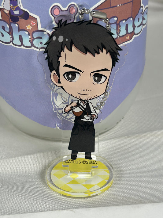 Ryotaro Dojima Acrylic Stand Keychain Persona 25 Anniversary Café Persona 4