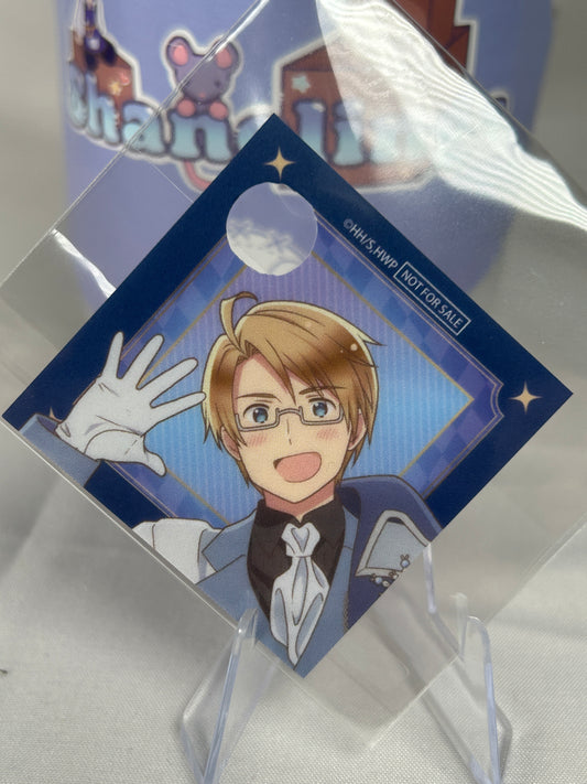 America Snow Café Paper Straw Decoration Hetalia World Stars