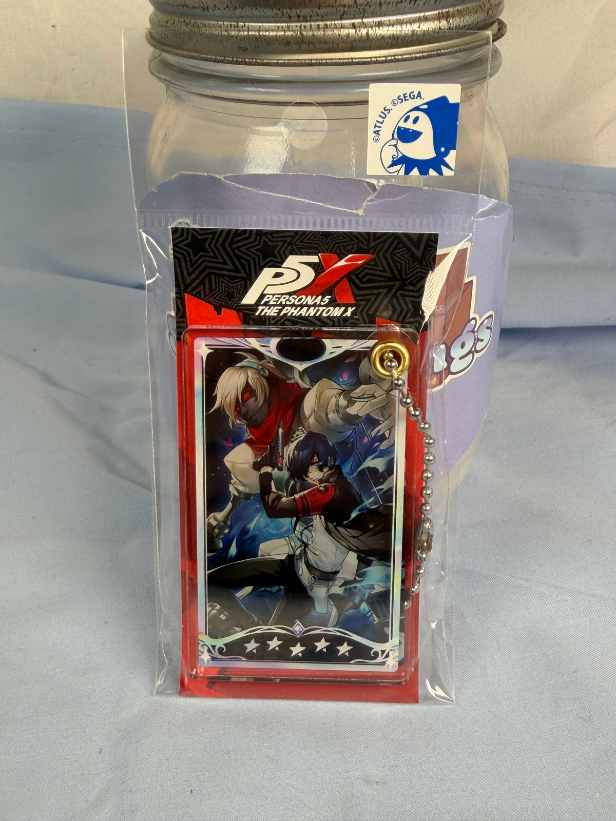 Makoto Yuki Gacha Square Acrylic Keychain Persona 5 The Phantom X