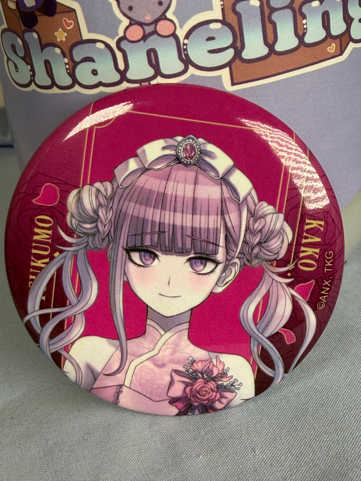 Kako Tsukumo Wedding Can Badge Pin The Hundred Line First Anniversary
