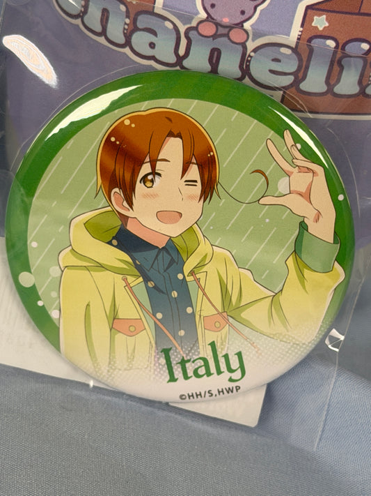 Italy Button Badge Pin Hetalia World Stars 2021 WEB Lottery