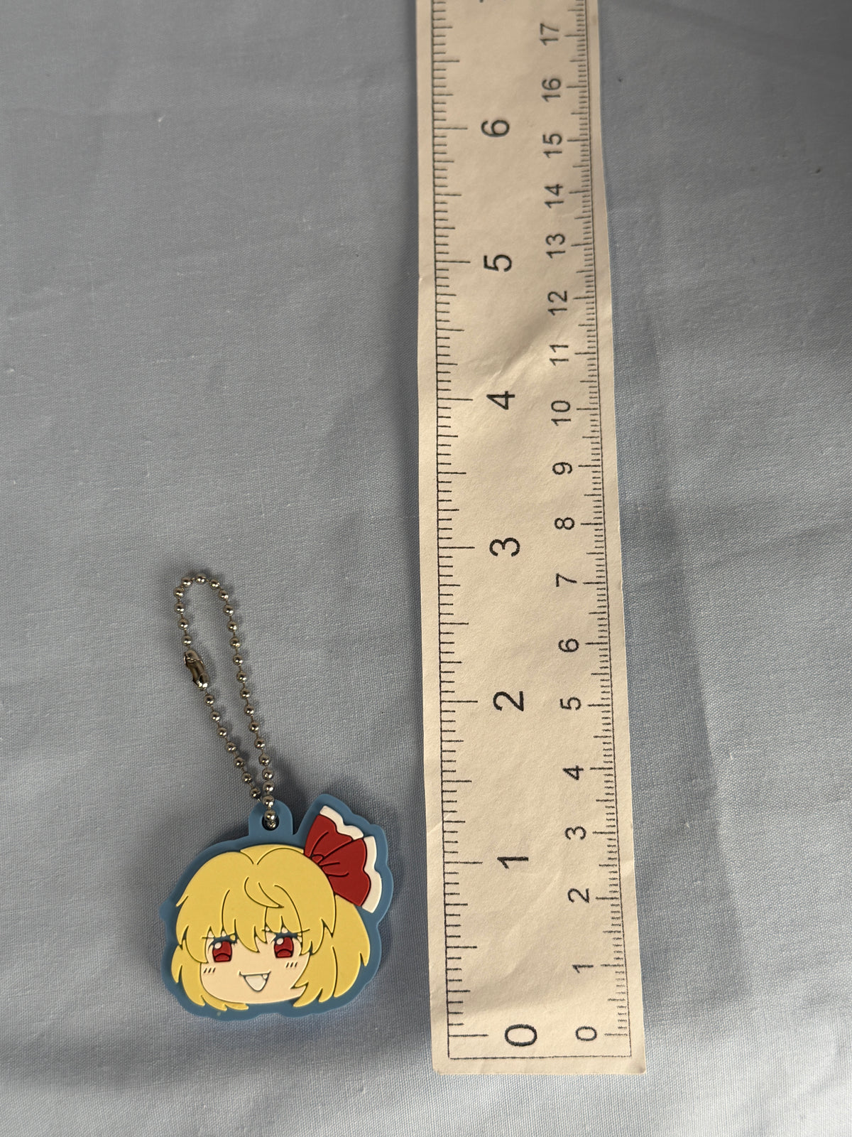 Rumia Take it Easy! Rubber Keychain Vol 2 NIC Touhou Project