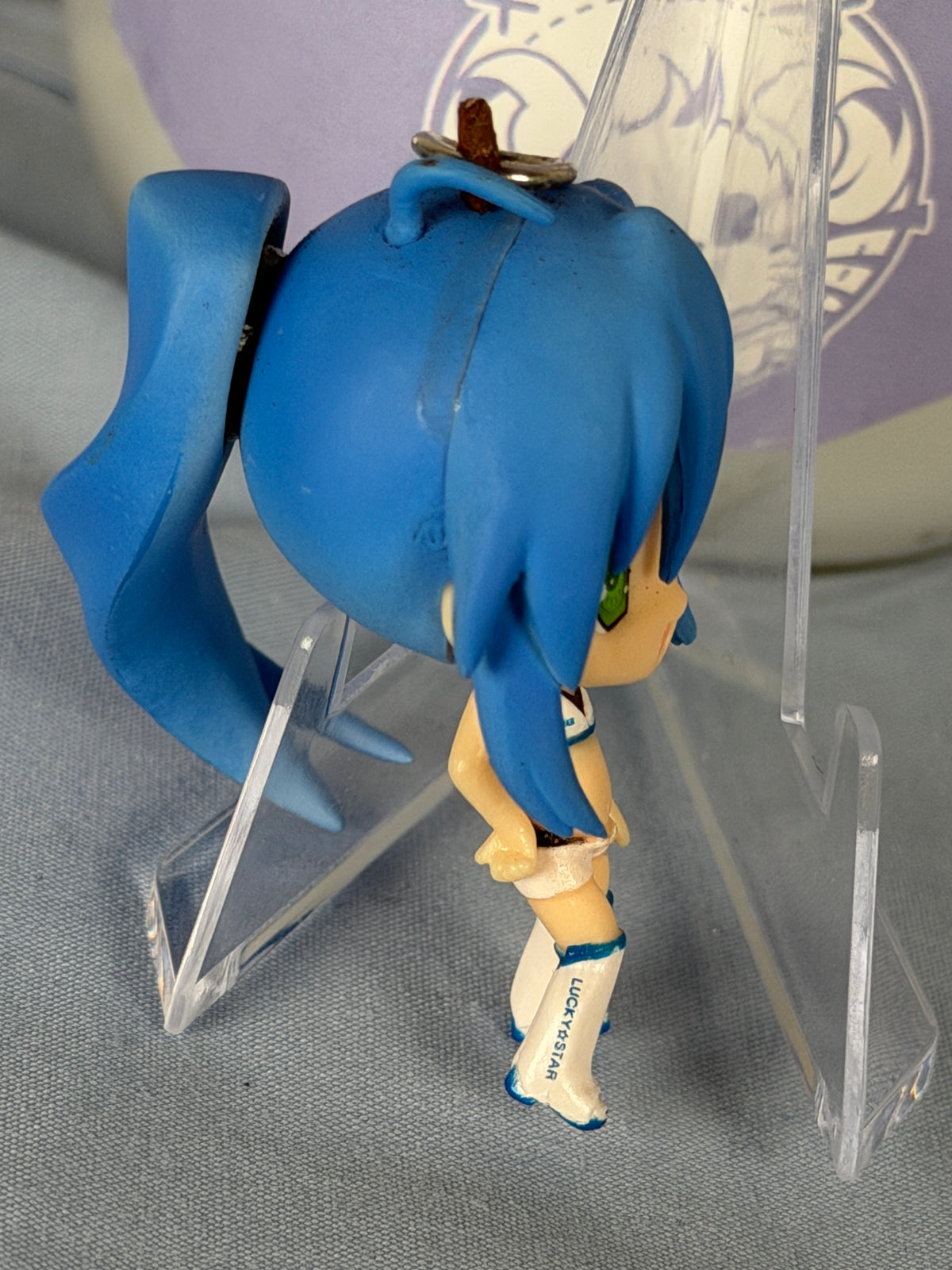 Izumi Konata Keychain Figure Set Lucky Star Grand Prix Ichiban Kuji F Prize