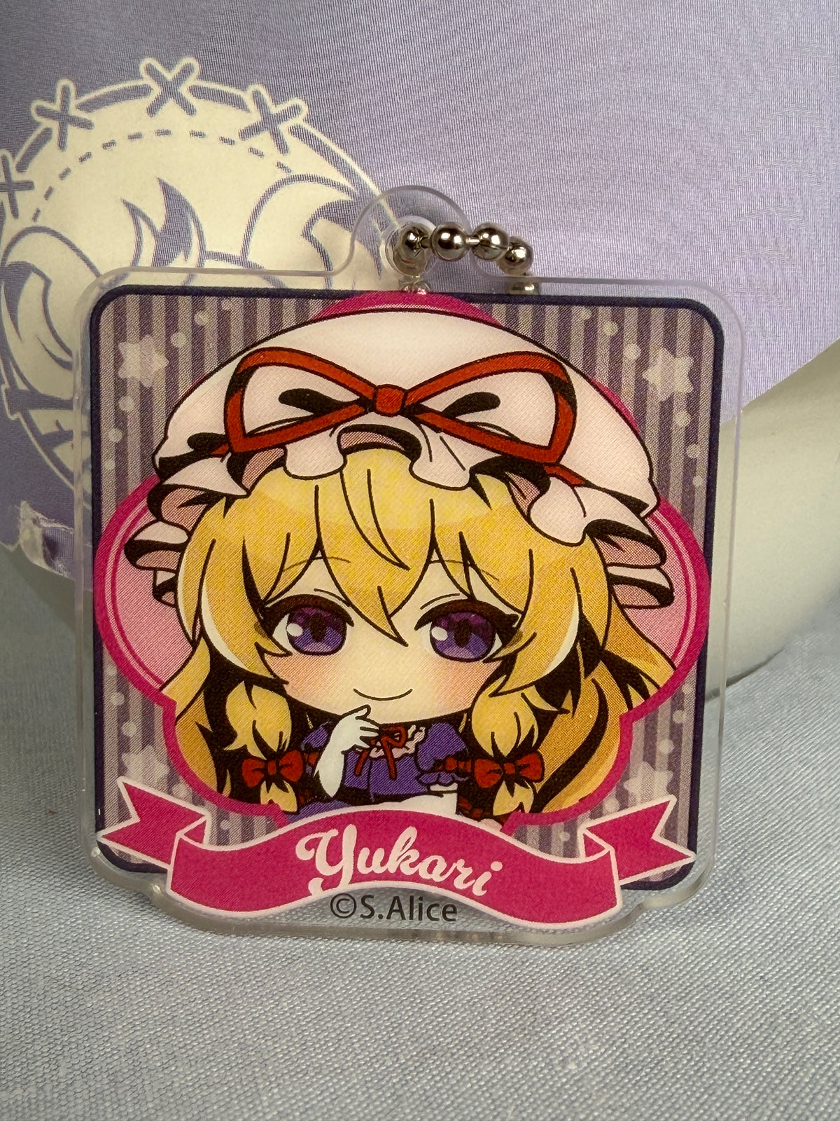 Yukari Yakumo Acrylic Keychain Touhou Project NIC Vol 2