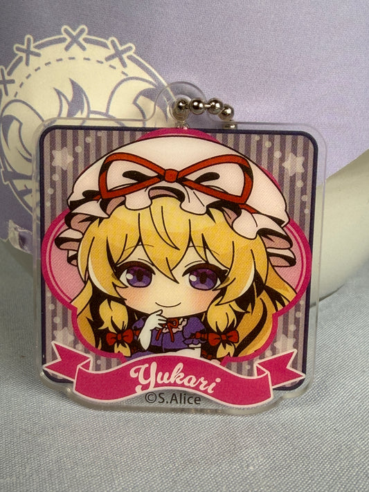 Yukari Yakumo Acrylic Keychain Touhou Project NIC Vol 2