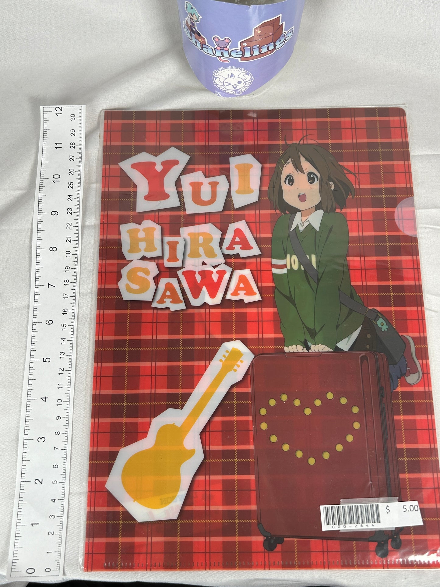 Yui Hirasawa Lawson Clear File K-On