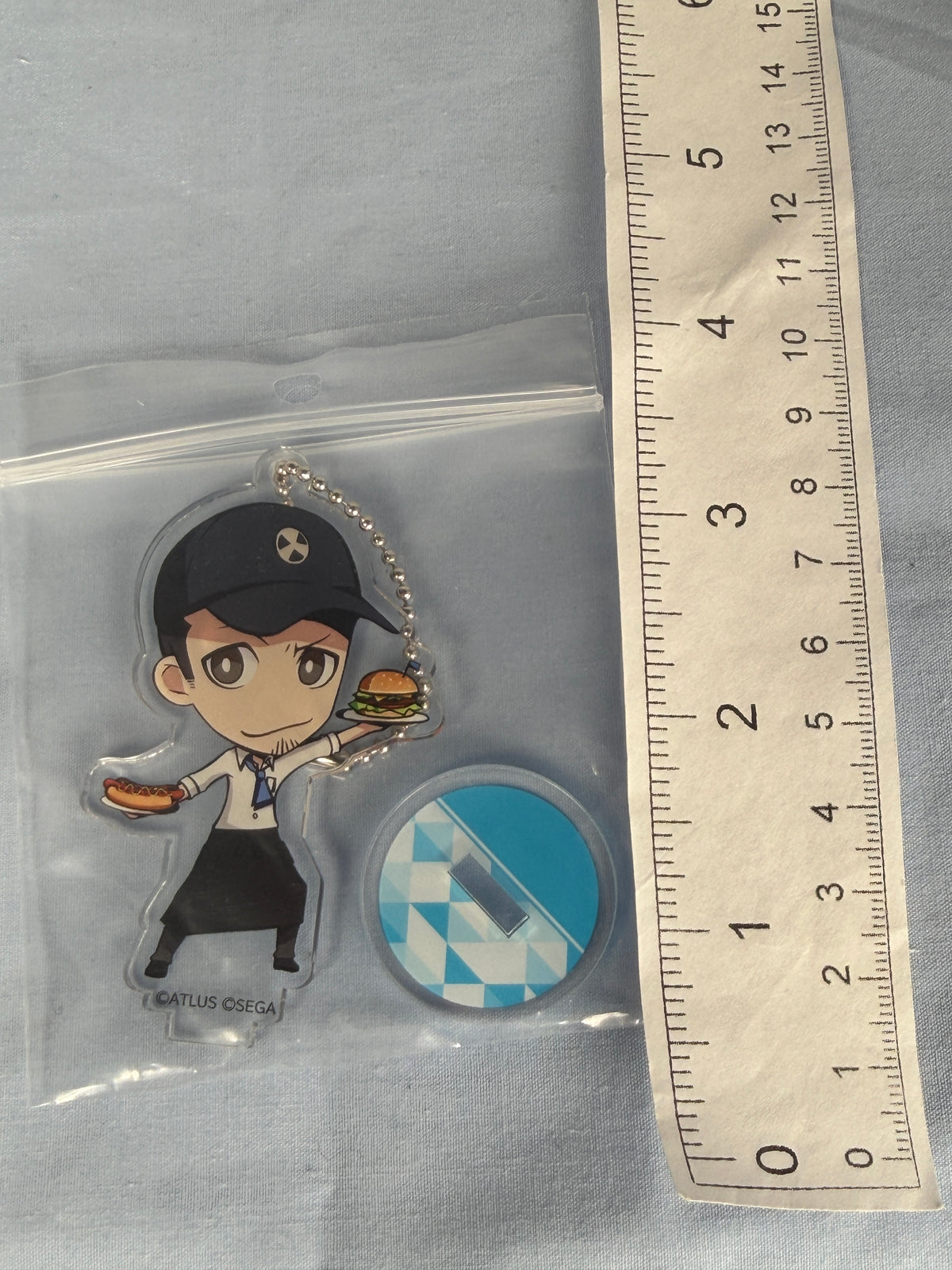 Junpei Iori Acrylic Keychain Stand Persona 25th Anniversary Café