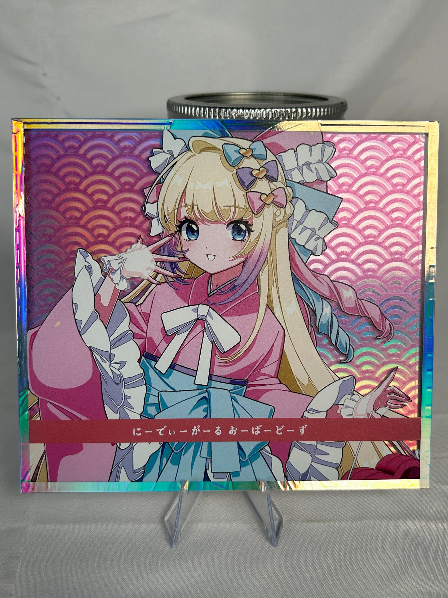 Retro KAngel Cardboard Display Needy Streamer Overload Bonus Item