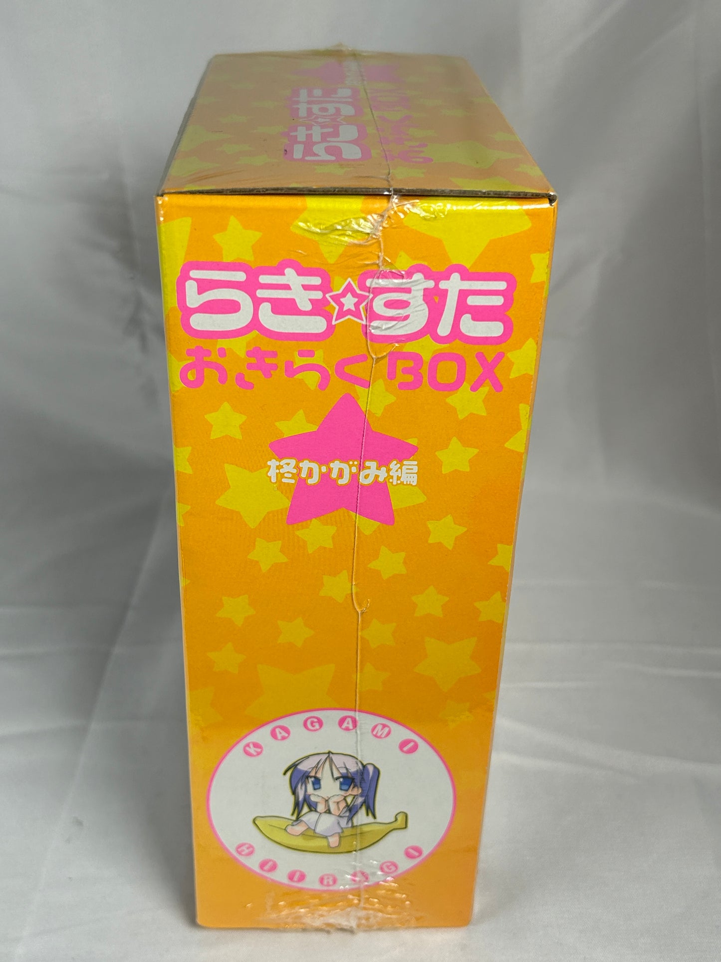 Hiiragi Kagami Okiraku BOX Figure Lucky Star Kadokawa Megahouse 2007