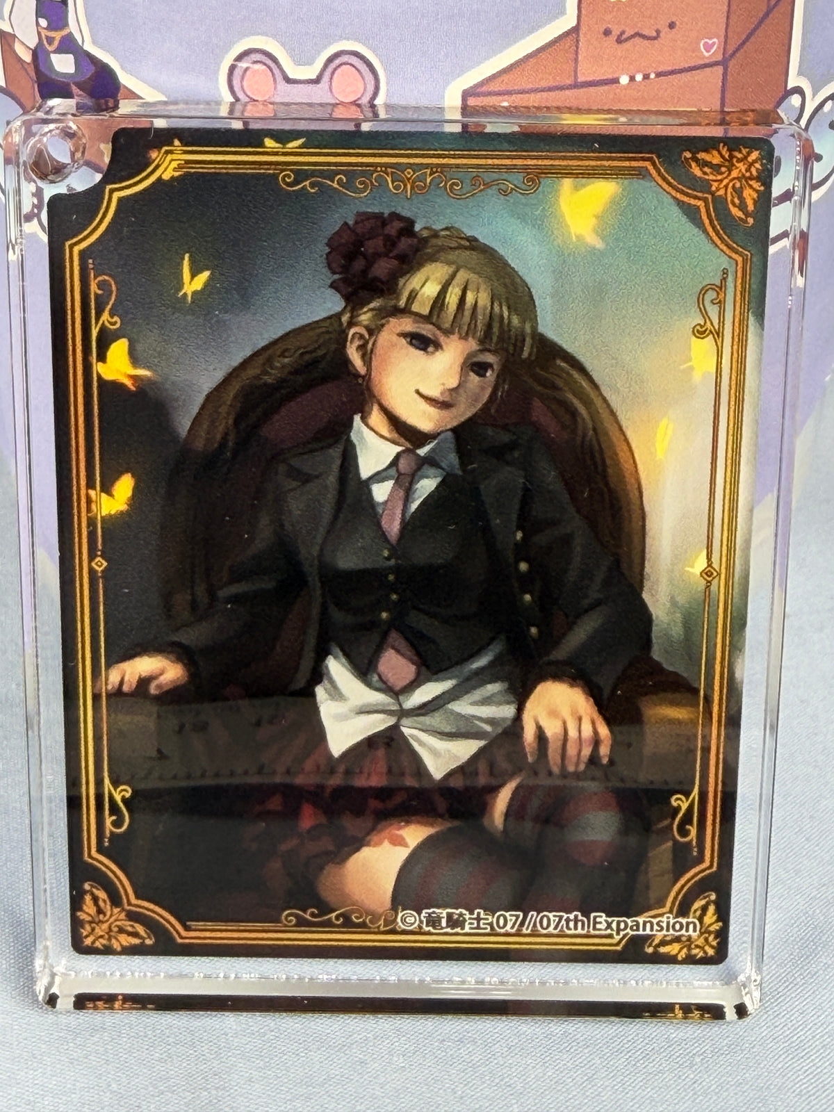 Human Beatrice Official Illustration Acrylic Keychain Umineko When They Cry